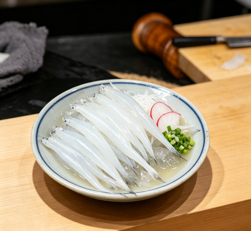 Delicate Fresh Whitebait: A Taste of the Sea
