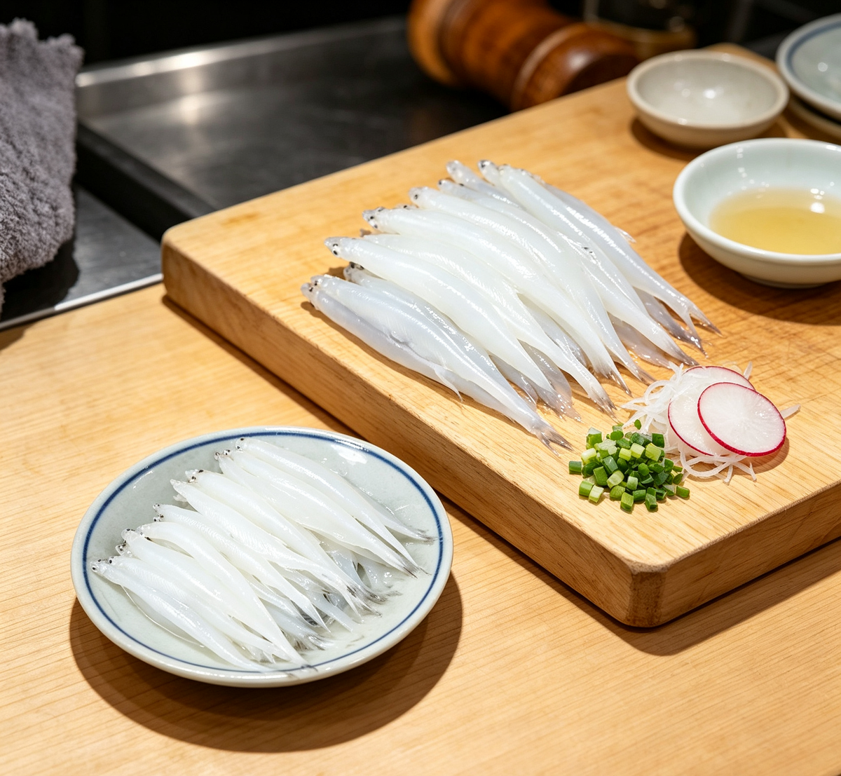 Delicate Fresh Whitebait: A Taste of the Sea