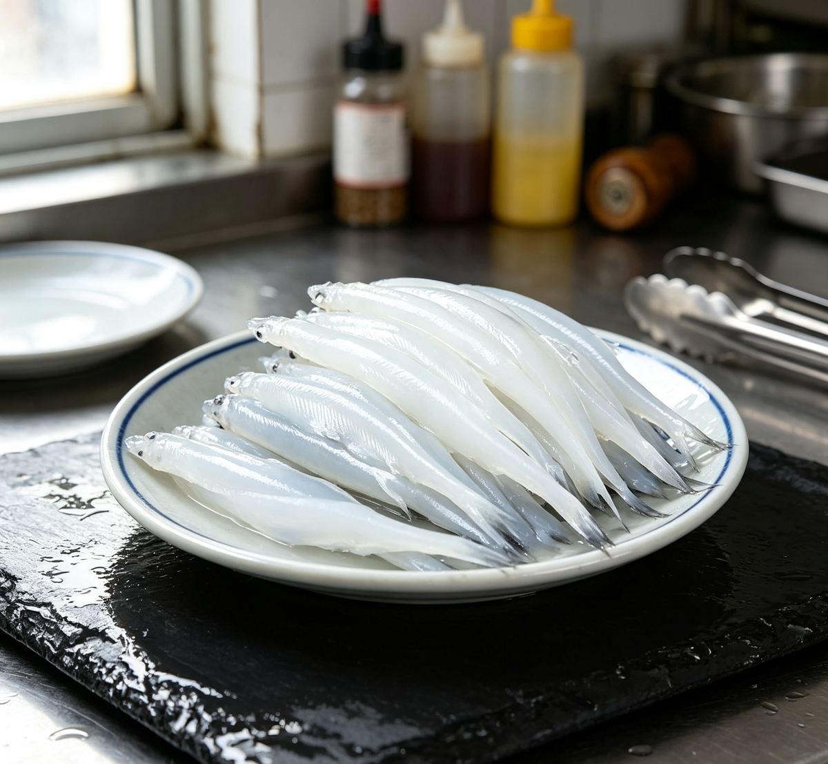 Delicate Fresh Whitebait: A Taste of the Sea