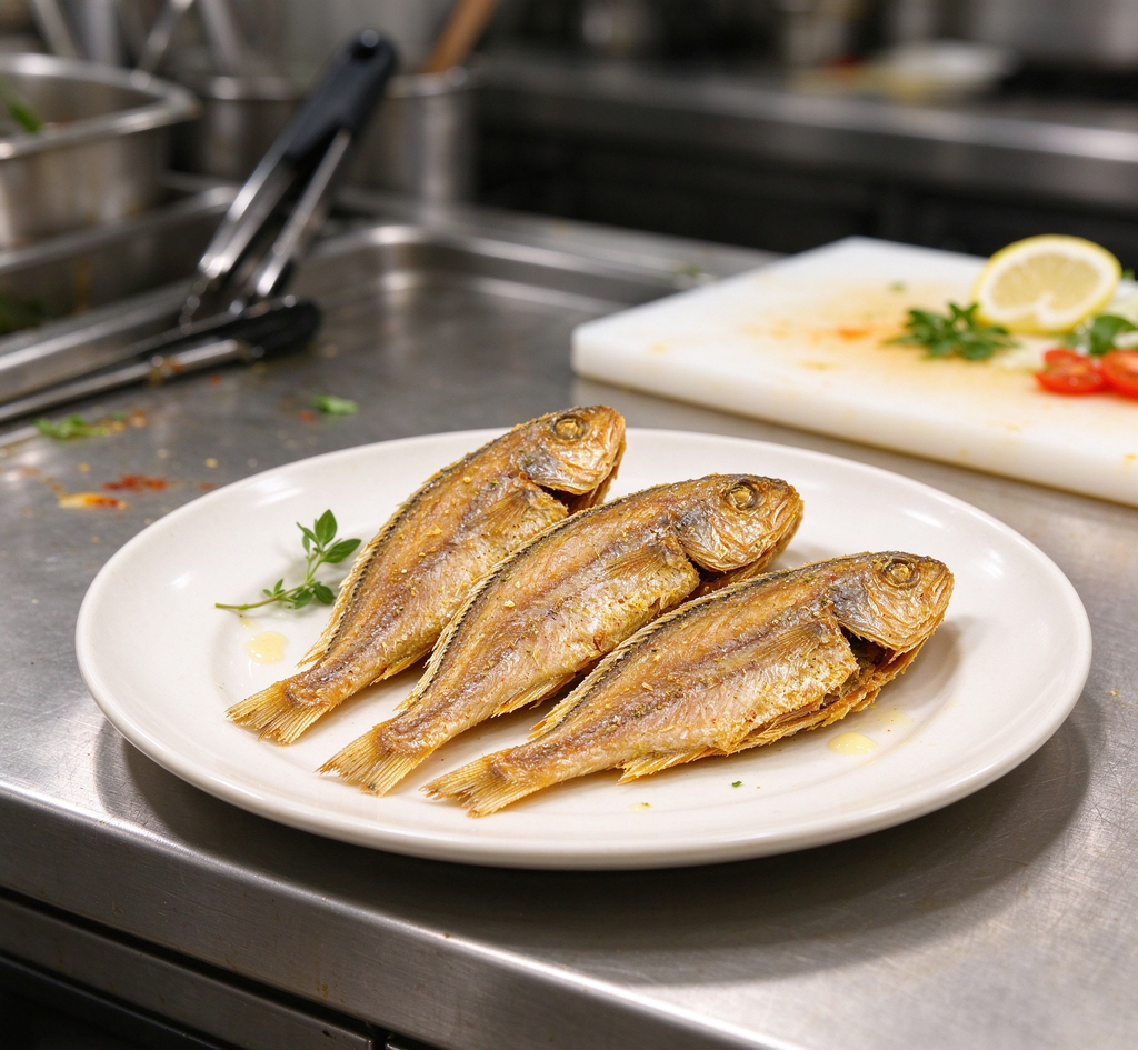 Crispy Pan-Fried Whole Fish - Golden & Flavorful Delight