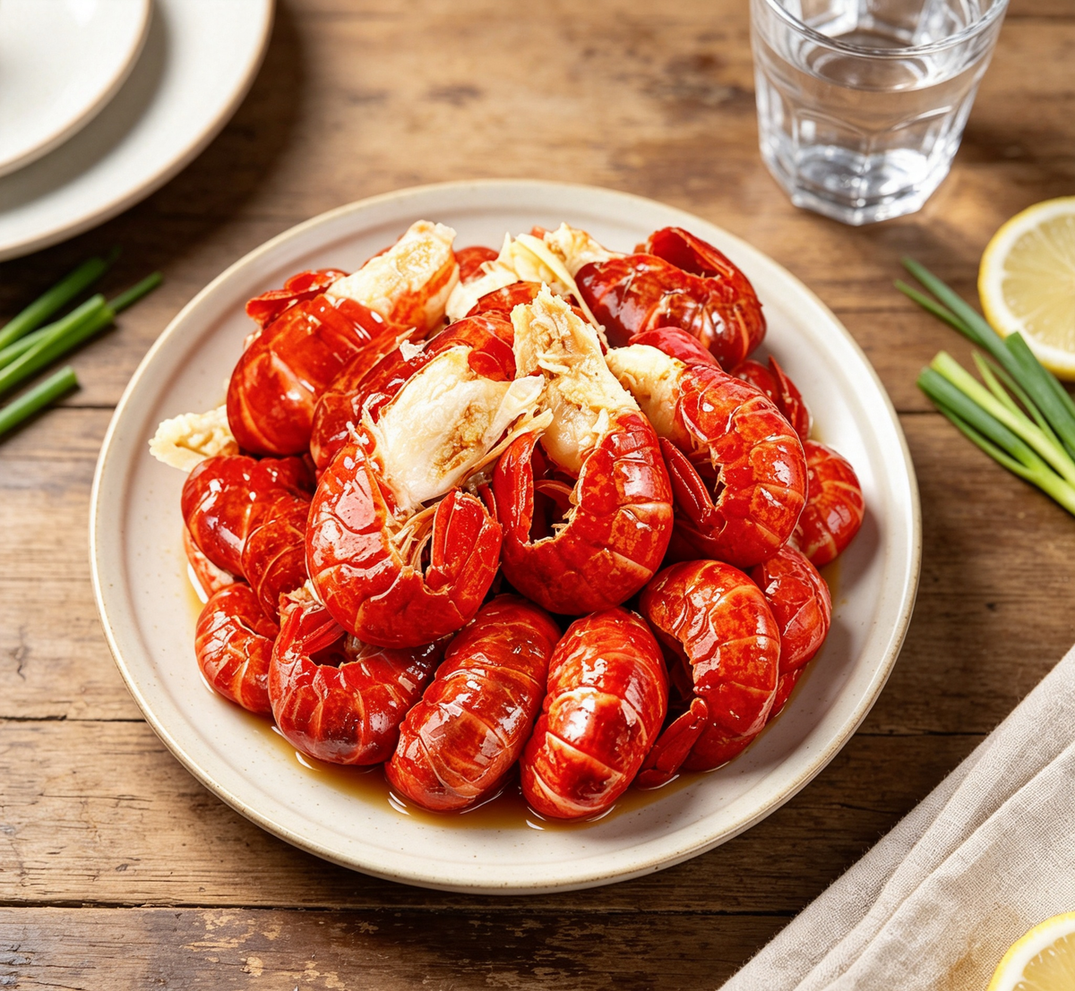 Deliciously Spicy Crawfish Clusters - Ready to Savor!